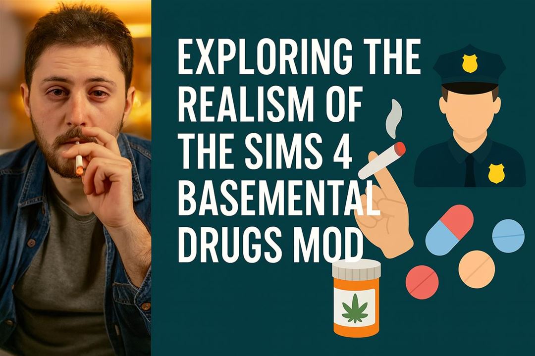 Exploring the realism of the sims 4 basemental drugs mod