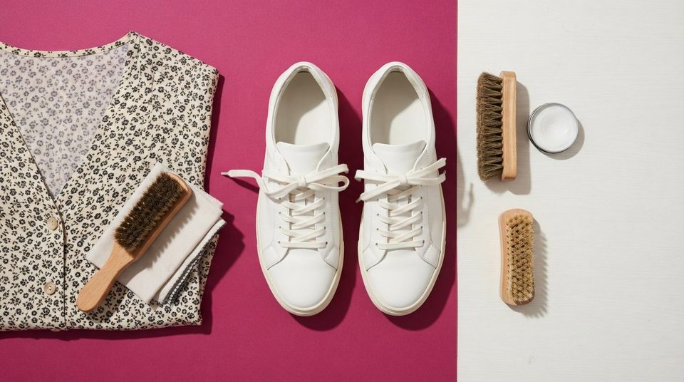 Illustrationsbillede: Hvide sneakers til kjole: sådan får du det til at se rigtigt ud