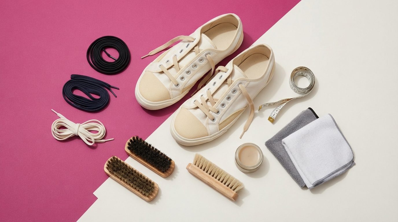 Illustrationsbillede til emnet: Vælg og køb sneakers