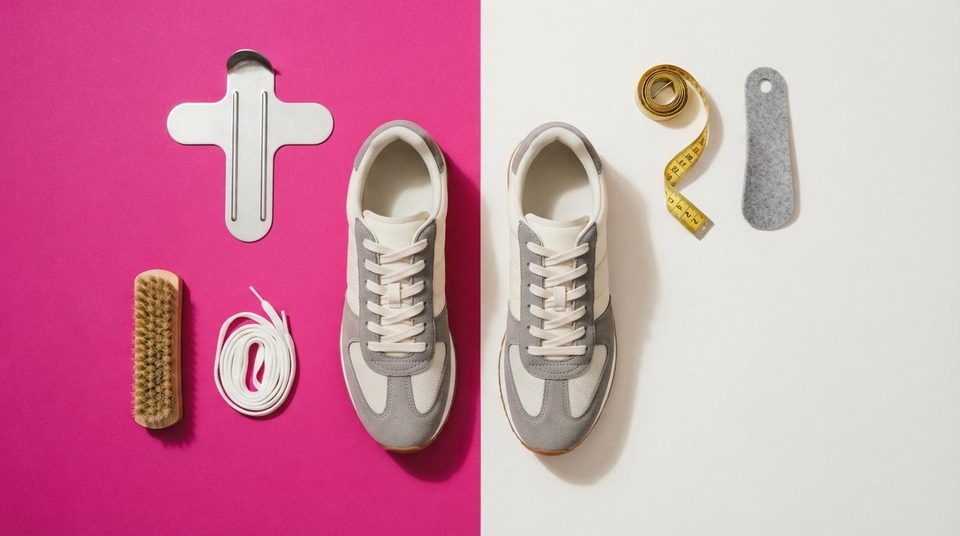 Illustrationsbillede: Adidas sneakers størrelse: sådan finder du din, uanset mærke