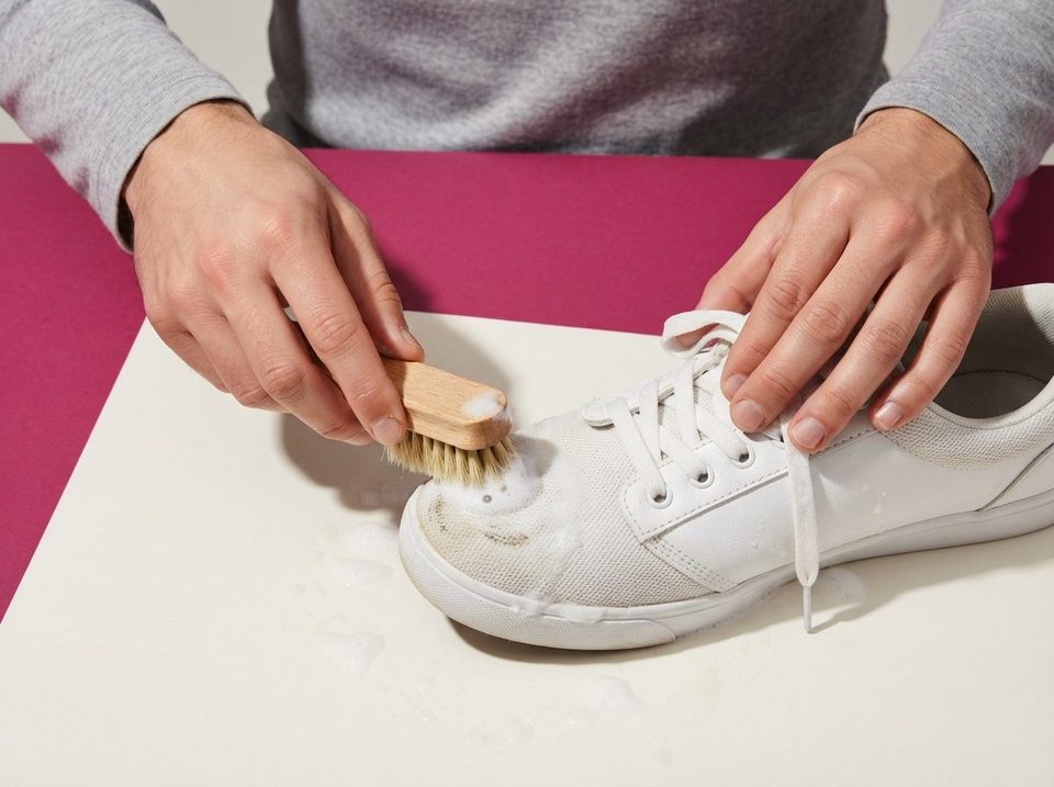 Illustrationsbillede: Hvordan bliver sneakers hvide igen? Rækkefølgen, der virker
